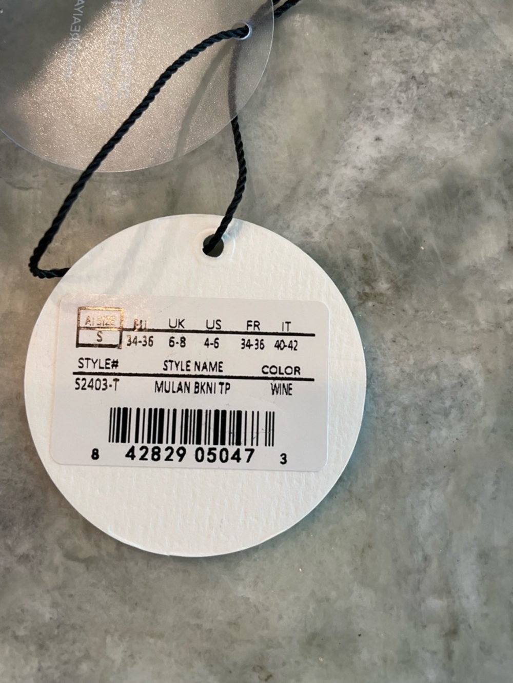Anthropologie Andrea Iyamah Mulan Bikini Top Small Eyelet - Picture 9 of 10